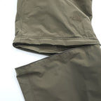 THE NORTH FACE コンバーチブル 2WAY アウトドア ロングパンツ ショートパンツ L ストレッチ ブラウン US規格 T0CL9Q