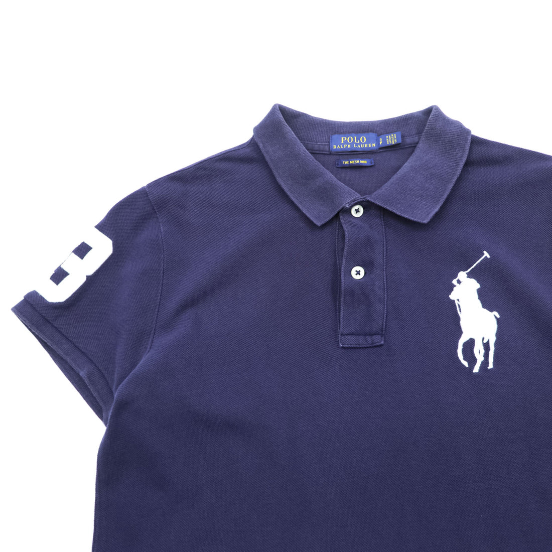 Polo Ralph Lauren Big Pony Polo Shirt Dress S Navy THE MESH MINI