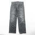 Wrangler Denim Pants Jeans L Gray Stretch W0433