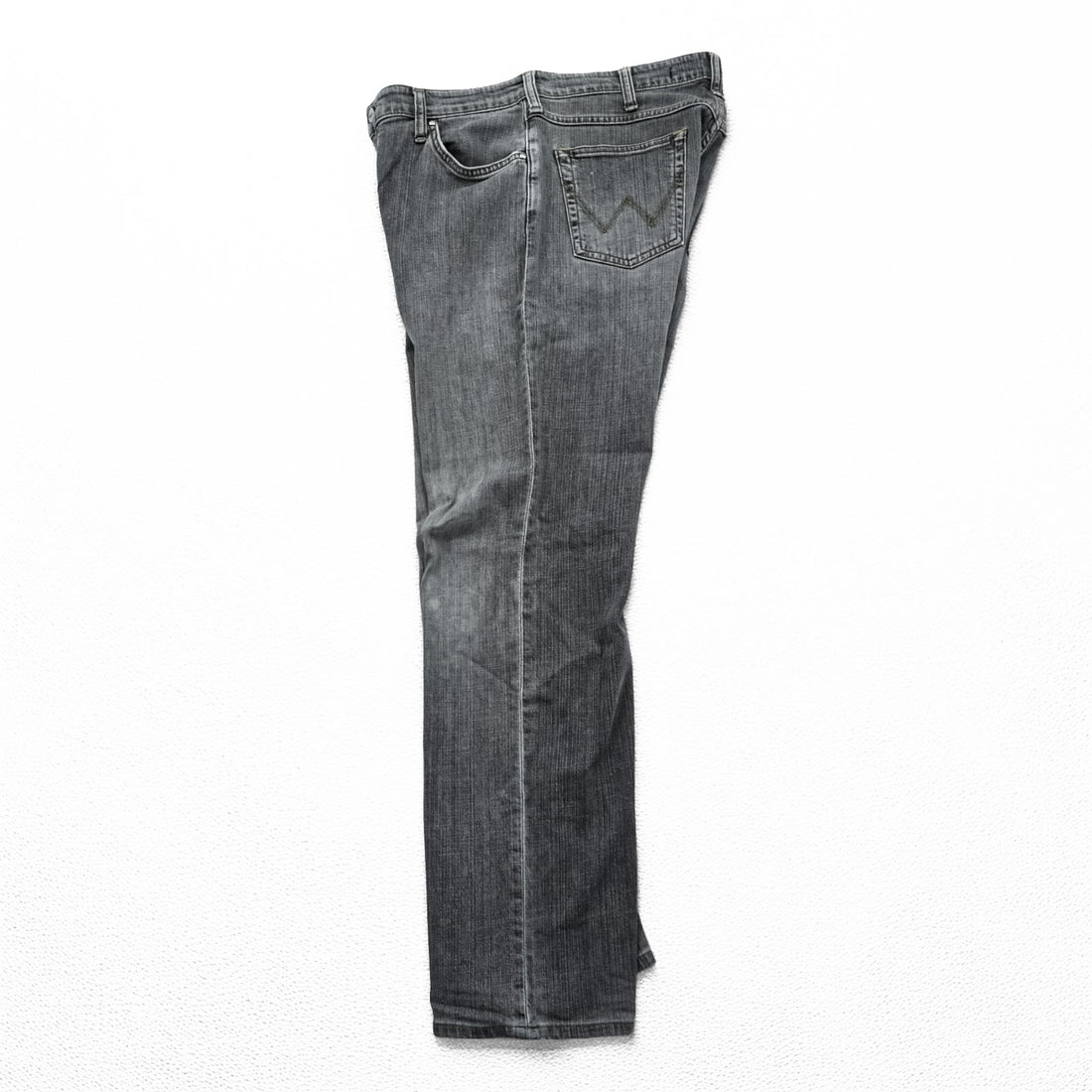 Wrangler Denim Pants Jeans L Gray Stretch W0433