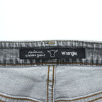 Wrangler Denim Pants Jeans L Gray Stretch W0433