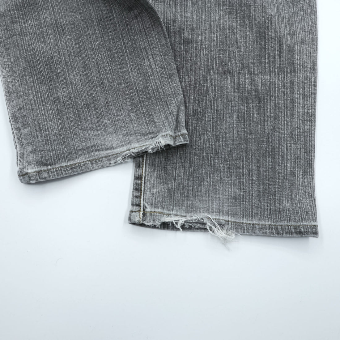 Wrangler Denim Pants Jeans L Gray Stretch W0433