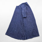 Kapital Indigo Cotton Dress Short Sleeve A-Line Denim Style Made in Japan Size S