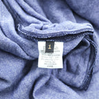 Kapital Indigo Cotton Dress Short Sleeve A-Line Denim Style Made in Japan Size S