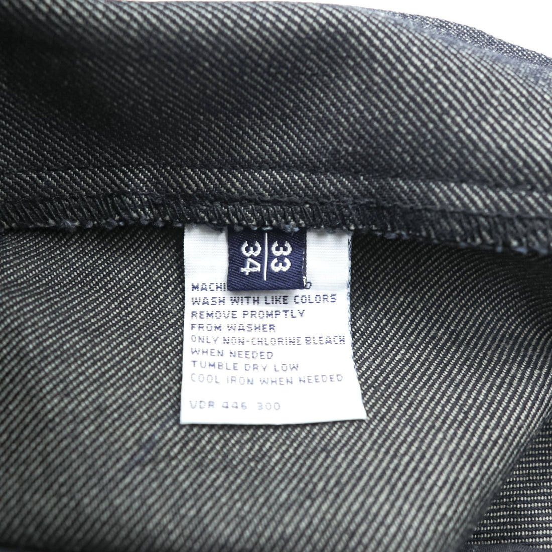 NAUTICA JEANS 90年代 リジッドデニム スラックス パンツ トラウザーズ L グレー センタープレス