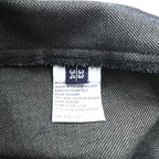 NAUTICA JEANS 90年代 リジッドデニム スラックス パンツ トラウザーズ L グレー センタープレス