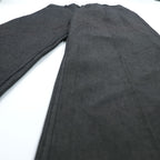 NAUTICA JEANS 90年代 リジッドデニム スラックス パンツ トラウザーズ L グレー センタープレス