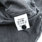 BUZZ RICKSON'S Japan-Made Chambray Work Shirt, Size M, Gray, Cotton Cover, Black Chambray, BR26082