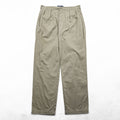 Polo Ralph Lauren 90年代 ポロチノ 2タック ワイド チノパンツ L ベージュ プリーツ ANDREW PANT
