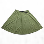 THE NORTH FACE ピクニック スカート M カーキ 防水 ナイロン ベルト付 NBW41705