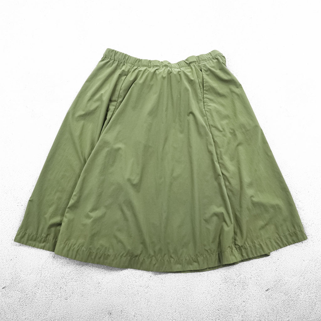 THE NORTH FACE ピクニック スカート M カーキ 防水 ナイロン ベルト付 NBW41705