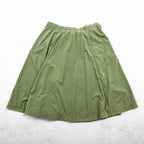 THE NORTH FACE ピクニック スカート M カーキ 防水 ナイロン ベルト付 NBW41705