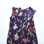 Patagonia Pataloha Women’s Floral Sleeveless Dress Purple Hawaiian Print Size 8 Made in Portugal