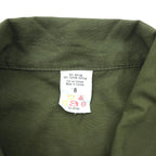 Canadian Military GS Mk II Style Field Jacket Olive 4 Pocket Combat Jacket Epaulets 50/50 Nylon Cotton Made in Canada Size 8