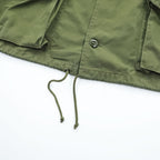 Canadian Military GS Mk II Style Field Jacket Olive 4 Pocket Combat Jacket Epaulets 50/50 Nylon Cotton Made in Canada Size 8