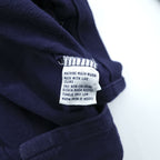 Polo Ralph Lauren 90s Rugby Shirt, Size XL, Navy, Piqué knit, Small Pony embroidery.