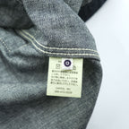 KAPITAL Made in Japan Rigid Denim Shirt Dress ~XS Blue Dark Navy