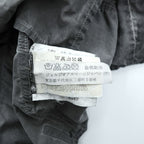EMPORIO ARMANI Italian-made button-down shirt, size M, gray, vintage finish.