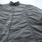EMPORIO ARMANI Italian-made button-down shirt, size M, gray, vintage finish.