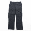 THE NORTH FACE アウトドア 2WAY コンバーチブル ロングパンツ ショートパンツ L ブラック Wanderhose Trekkinghose US規格 A6NH
