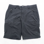 THE NORTH FACE アウトドア 2WAY コンバーチブル ロングパンツ ショートパンツ L ブラック Wanderhose Trekkinghose US規格 A6NH