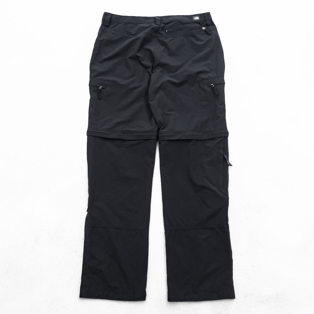 THE NORTH FACE アウトドア 2WAY コンバーチブル ロングパンツ ショートパンツ L ブラック Wanderhose Trekkinghose US規格 A6NH