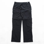 THE NORTH FACE アウトドア 2WAY コンバーチブル ロングパンツ ショートパンツ L ブラック Wanderhose Trekkinghose US規格 A6NH