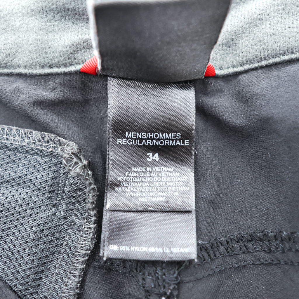 THE NORTH FACE アウトドア 2WAY コンバーチブル ロングパンツ ショートパンツ L ブラック Wanderhose Trekkinghose US規格 A6NH