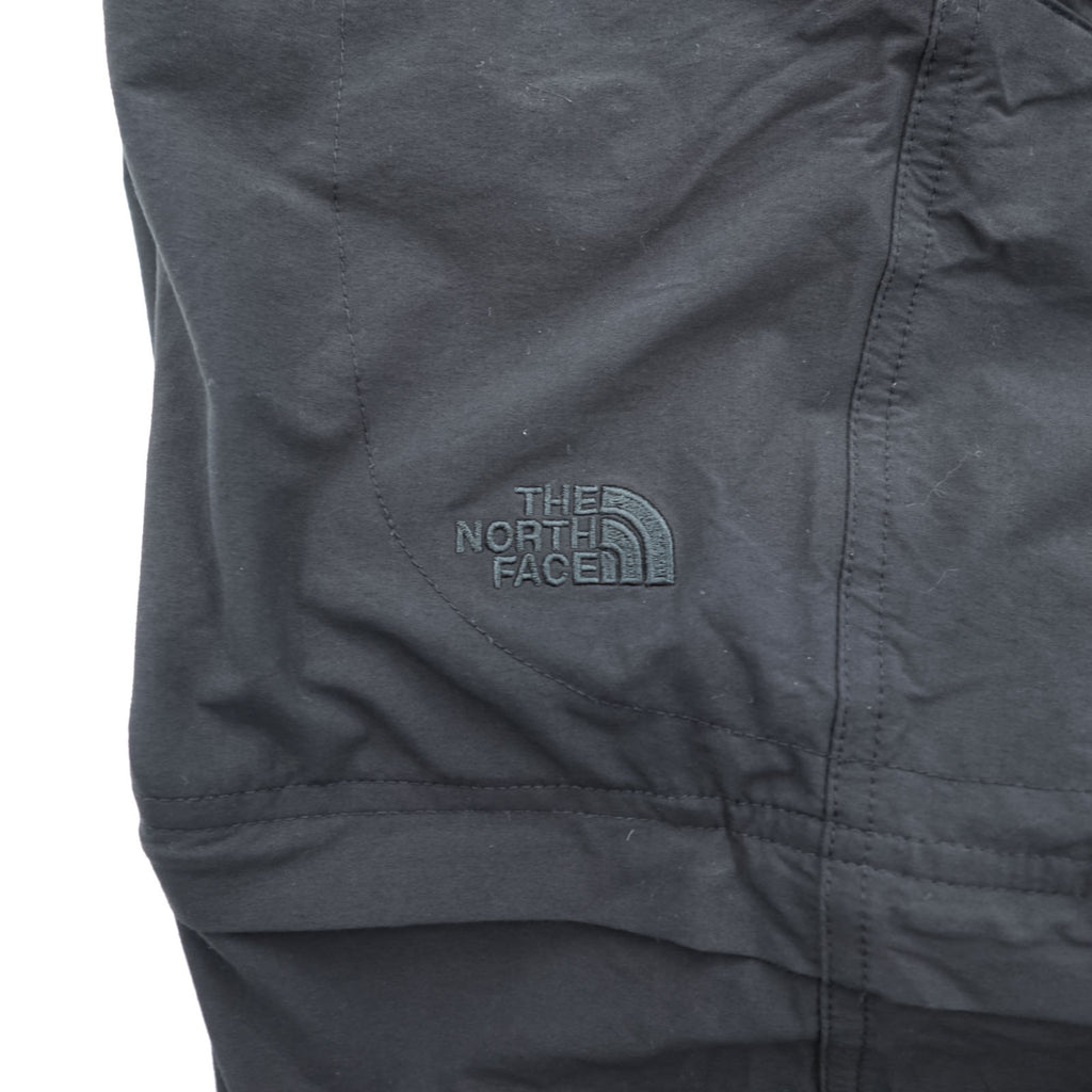 THE NORTH FACE アウトドア 2WAY コンバーチブル ロングパンツ ショートパンツ L ブラック Wanderhose Trekkinghose US規格 A6NH