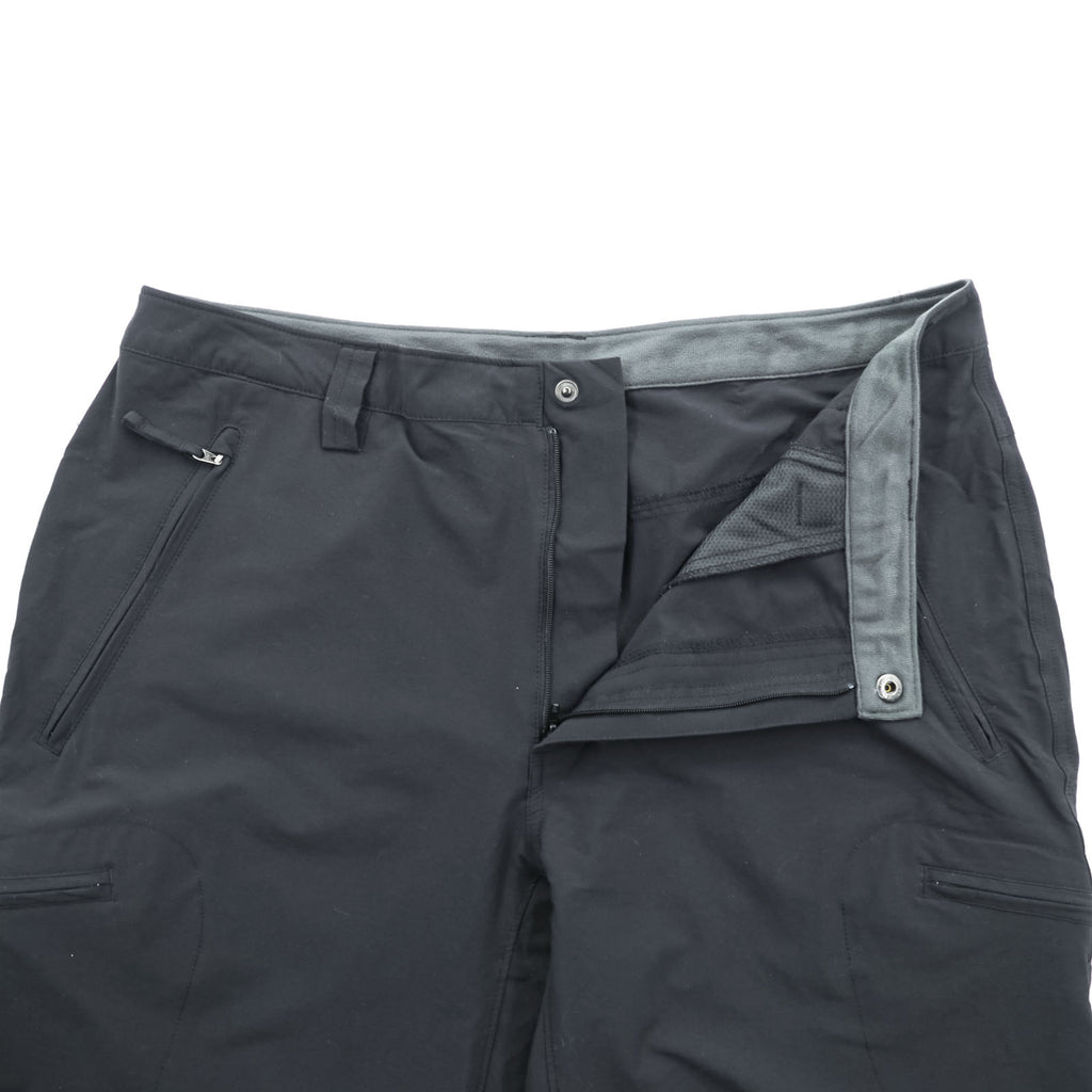 THE NORTH FACE アウトドア 2WAY コンバーチブル ロングパンツ ショートパンツ L ブラック Wanderhose Trekkinghose US規格 A6NH