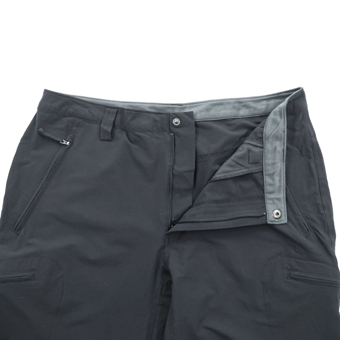 THE NORTH FACE アウトドア 2WAY コンバーチブル ロングパンツ ショートパンツ L ブラック Wanderhose Trekkinghose US規格 A6NH