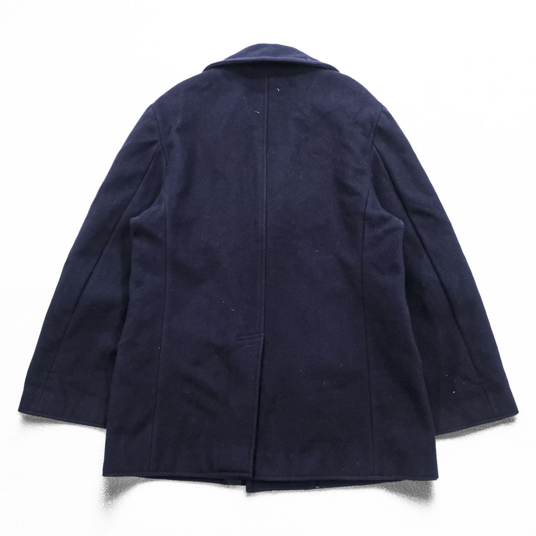 Polo Ralph Lauren 90s Pea Coat XL Navy Melton Wool POLO JEANS CO. RALPH LAUREN