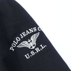Polo Ralph Lauren 90s Pea Coat XL Navy Melton Wool POLO JEANS CO. RALPH LAUREN