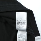 Polo Ralph Lauren ラガーシャツ ポロ ワンピース XS ブラック ホワイト ワッペン エンブレム