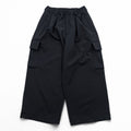MAISON SPECIAL Wide 2Tuck Drawcord Cargo Pants Unisex Black S 11232461216
