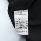 MAISON SPECIAL Wide 2Tuck Drawcord Cargo Pants Unisex Black S 11232461216