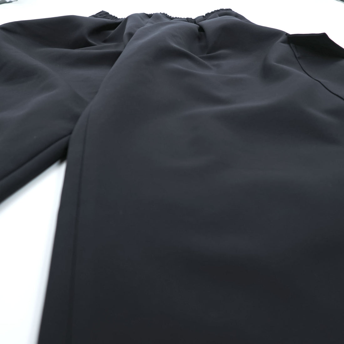 MAISON SPECIAL Wide 2Tuck Drawcord Cargo Pants Unisex Black S 11232461216