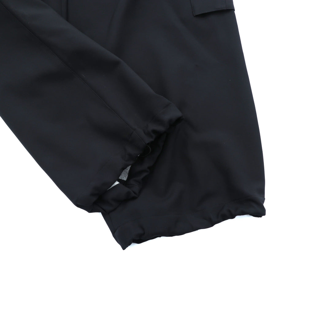 MAISON SPECIAL Wide 2Tuck Drawcord Cargo Pants Unisex Black S 11232461216