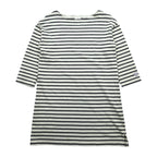 ORCIVAL 日本製 バスク ボーダー ワンピース FREE ボーダー 7分袖 チュニック ボートネック ORC-6673