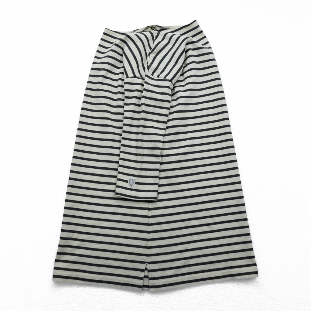 ORCIVAL 日本製 バスク ボーダー ワンピース FREE ボーダー 7分袖 チュニック ボートネック ORC-6673