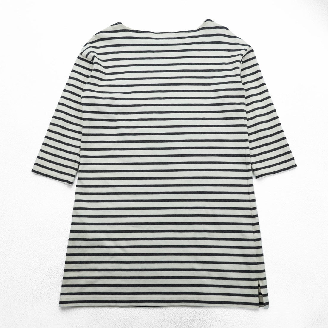 ORCIVAL 日本製 バスク ボーダー ワンピース FREE ボーダー 7分袖 チュニック ボートネック ORC-6673