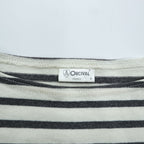 ORCIVAL 日本製 バスク ボーダー ワンピース FREE ボーダー 7分袖 チュニック ボートネック ORC-6673