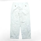 Brooks Brothers リネン スラックス サマー パンツ L ホワイト テーパード HUDSON