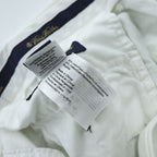 Brooks Brothers リネン スラックス サマー パンツ L ホワイト テーパード HUDSON