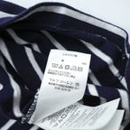 Polo Ralph Lauren Girls Striped T-Shirt Dress Navy White Cotton Pony Logo Short Sleeve Size 160
