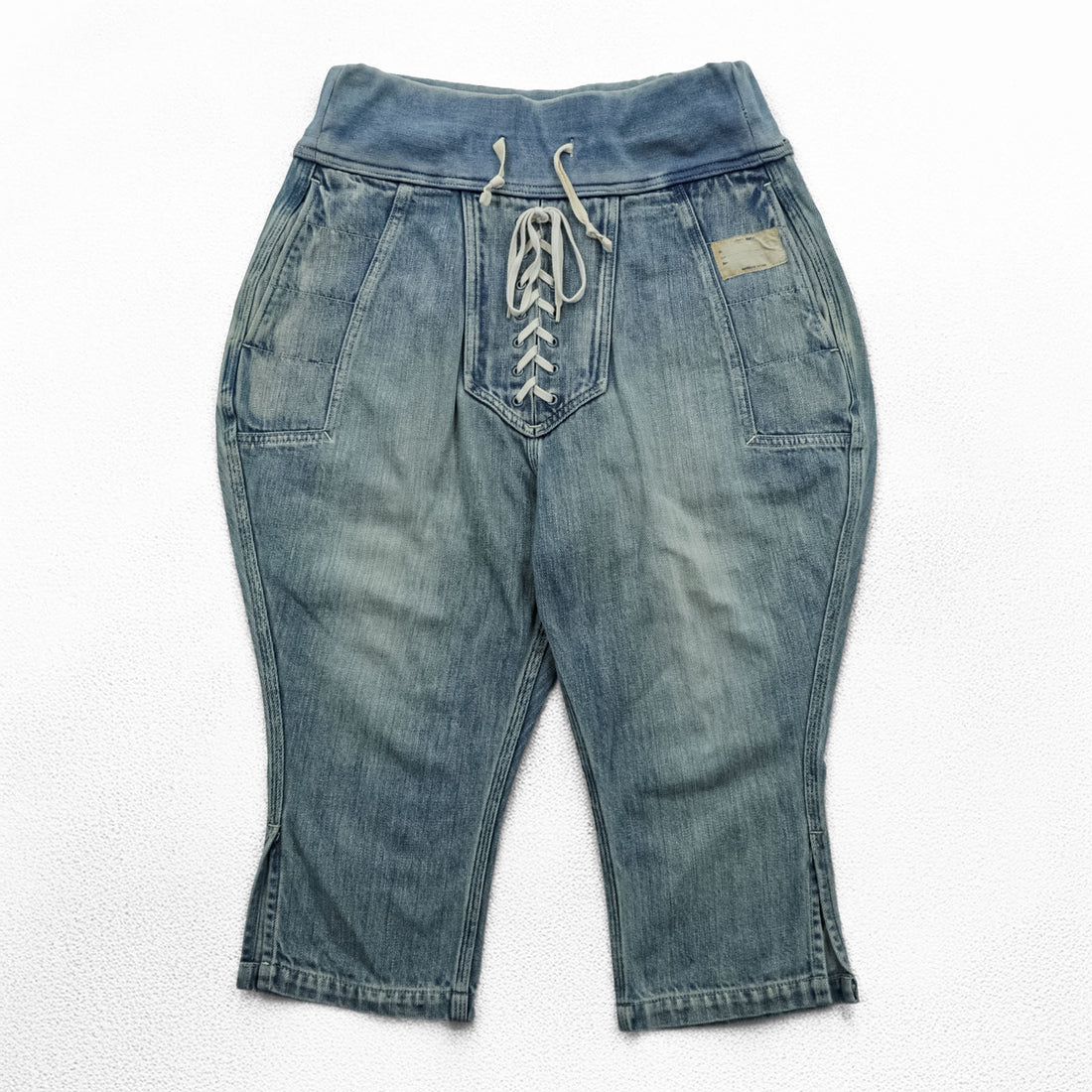 KAPITAL Japan Made Sarouel Nouvelle Pants S Indigo Blue Denim