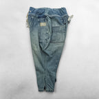 KAPITAL Japan Made Sarouel Nouvelle Pants S Indigo Blue Denim