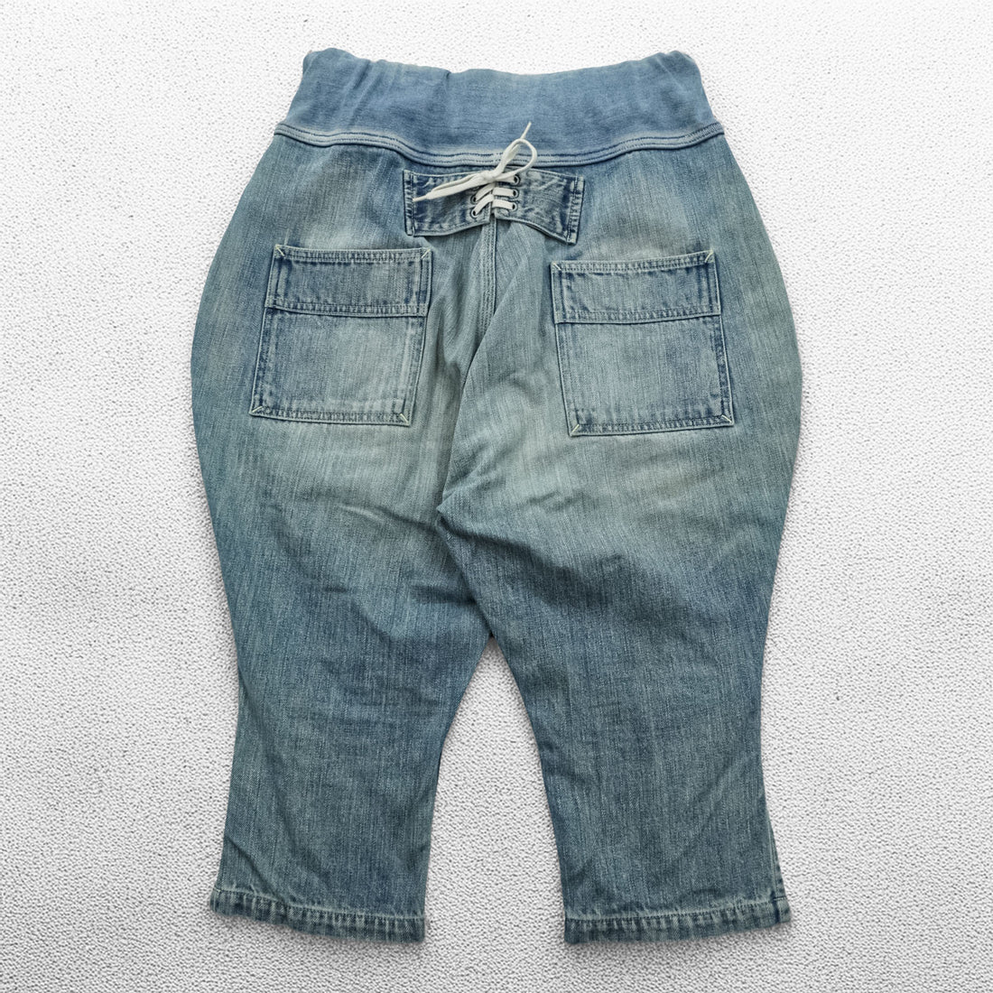 KAPITAL Japan Made Sarouel Nouvelle Pants S Indigo Blue Denim