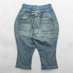 KAPITAL Japan Made Sarouel Nouvelle Pants S Indigo Blue Denim