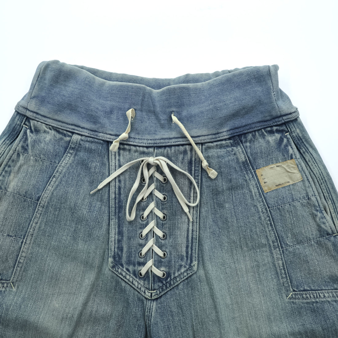 KAPITAL Japan Made Sarouel Nouvelle Pants S Indigo Blue Denim